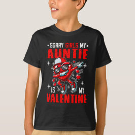 Stolz, meine Tante ist mein Valentinherz T-Shirt