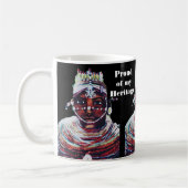 STOLZ MEINER AFRIKANISCHEN ERBE-Tasse Kaffeetasse (Links)