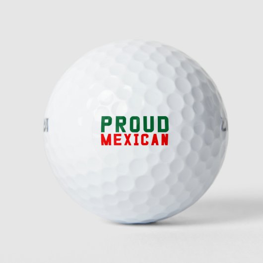 stolz mexikanisch golfball (Vorderseite)