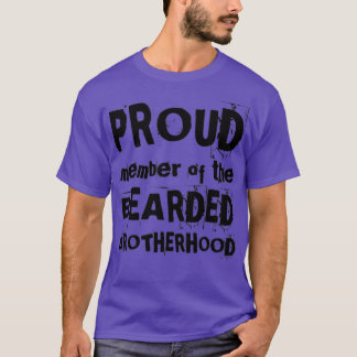 STOLZ MITGLIED DER BROTHERHOOD lustiges Design T-Shirt
