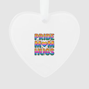 Stolz-Mutter-Umarmer Vintage-Regenbogen-Vektor-Des Ornament