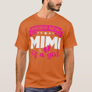 Stolz neue Mimi Es ist ein Mädchen Geschlecht offe T-Shirt