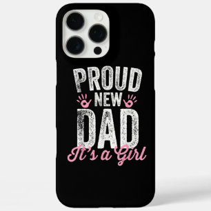 Stolz neuer Vater Es ist ein Mädchen Geschenke Vat iPhone 16 Pro Max Hülle