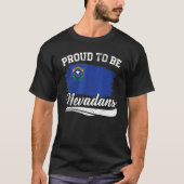 Stolz, Nevadaner zu sein USA Amerika Nevadier I Li T-Shirt (Vorderseite)