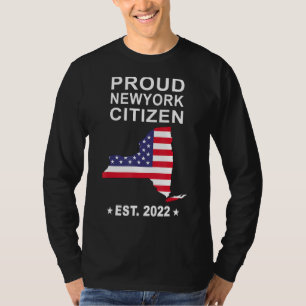 Stolz Newyork Citizen 2022 US-Flagge New Newyork C T-Shirt