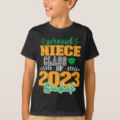 stolz NIECE einer Klasse MODERNEN SCRIPT 2023 T-Shirt (Vorderseite)