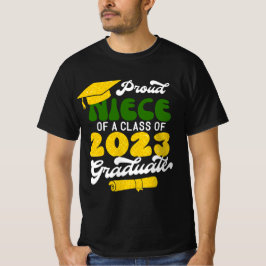 Stolz NIECE einer Klasse von 2023 Graduate Retro G T-Shirt
