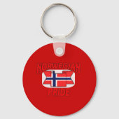 Stolz Norwegens Schlüsselanhänger (Vorderseite)