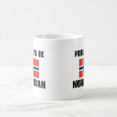 Stolz, NORWEGISCH zu sein Kaffeetasse (Mittel)
