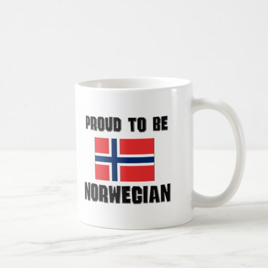 Stolz, NORWEGISCH zu sein Kaffeetasse (Rechts)