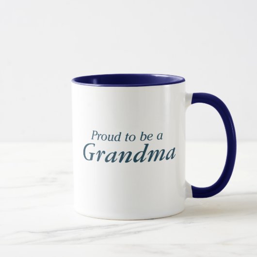 Stolz, Oma zu sein! Tasse (Rechts)