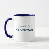 Stolz, Oma zu sein! Tasse (Links)