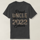 Stolz Onkel eines 2022 Senior 22 Leopard Class 202 T-Shirt (Design vorne)