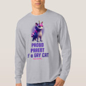 Stolz Paw-rent: Uni-Cat Edition T-Shirt (Vorderseite)