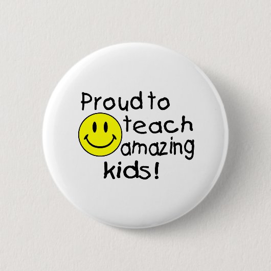 Stolz, Phantastische Kinder zu lehren! Button (Vorderseite)
