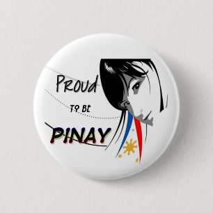 stolz, pinay zu sein button
