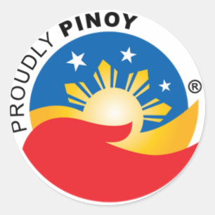 Stolz Pinoy Offiziell Aufkleber