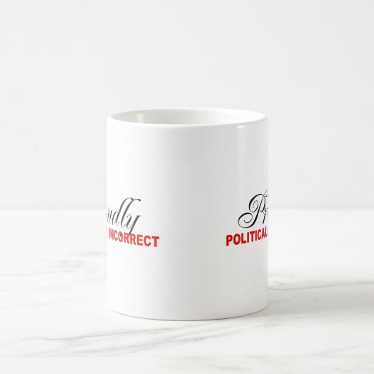 STOLZ POLITISCH FALSCH KAFFEETASSE (Mittel)