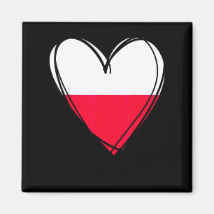 Stolz, polnisch zu sein, liebe Warschau Polen Flag Magnet