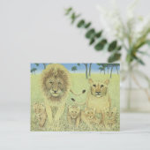 Stolz Postkarte (Stehend Vorderseite)