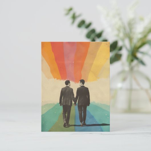 Stolz Postkarte (Stehend Vorderseite)