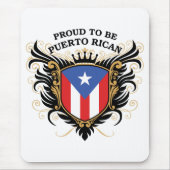 Stolz, puertorikanisch zu sein mousepad (Vorne)