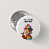 Stolz, que(e)r zu sein button (Vorne & Hinten)