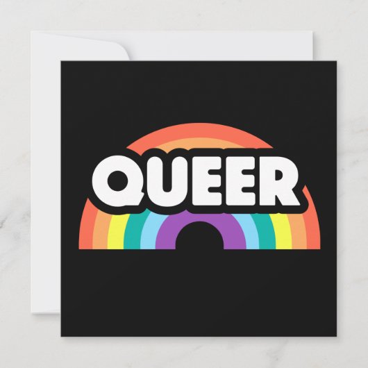Stolz - Quee Regenbogen-Liebe ist Liebe. (Vorderseite)