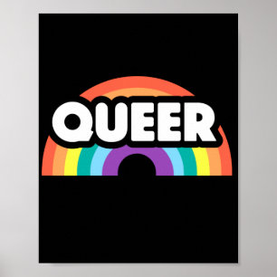 Stolz - Quee Regenbogen-Liebe ist Liebe. Poster