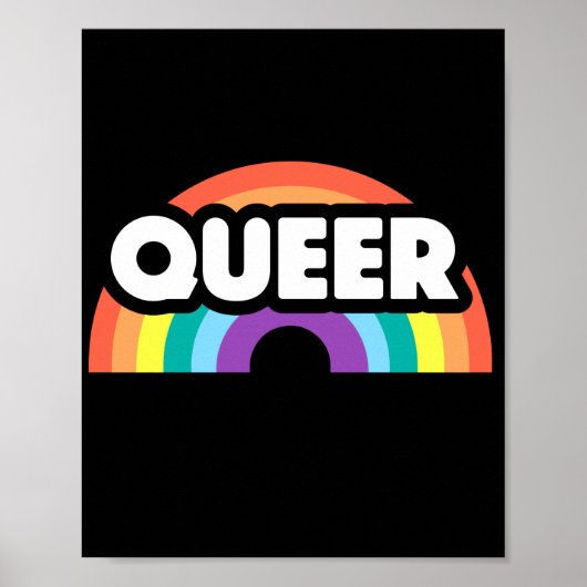 Stolz - Quee Regenbogen-Liebe ist Liebe. Poster (Vorne)