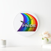 STOLZ RAINBOW #1 GROßE WANDUHR (Zuhause)