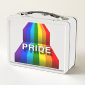 STOLZ REGENBOGEN #1 METALL BROTDOSE (Rückseite)