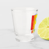 STOLZ REGENBOGEN #4 SCHNAPSGLAS (Links)