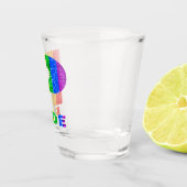 STOLZ REGENBOGEN #4 SCHNAPSGLAS (Rechts)