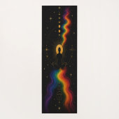 Stolz Regenbogen-Chakra-Yogamatte Yogamatte (Rückseite)