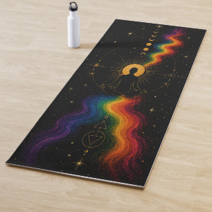 Stolz Regenbogen-Chakra-Yogamatte Yogamatte