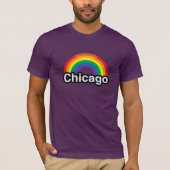 STOLZ-REGENBOGEN CHICAGOS LGBT - .PNG T-Shirt (Vorderseite)