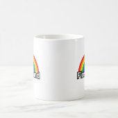 STOLZ-REGENBOGEN DER FEUER-INSEL-LGBT - .PNG KAFFEETASSE (Mittel)