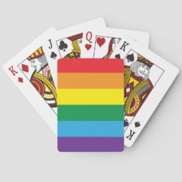 Stolz-Regenbogen-Flagge Spielkarten