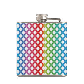 Stolz-Regenbogen-Flasche der UnterstützungsLGBT Flachmann (Rückseite)