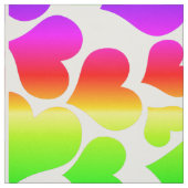 Stolz Regenbogen Herzen Stoff (Muster)