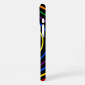 Stolz Regenbogen Hypnotisiert V2 iPhone Hülle (Linke Seite)