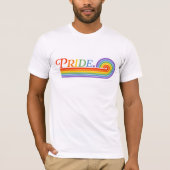 Stolz Regenbogen LGBTQ Herren Basic Dunkles T-Shir T-Shirt (Vorderseite)