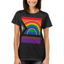 Stolz Regenbogen Schwarz