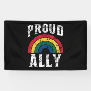 Stolz Regenbogen Stolzer Verbündeter Lesbischer St Banner