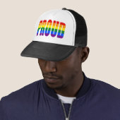 STOLZ (Regenbogen) Truckerkappe (Beispiel)