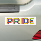 Stolz | Regenbogenbriefe Autoaufkleber (Auf Auto)