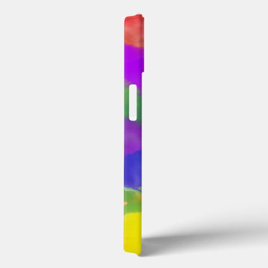Stolz Regenbogenfarben Abstraktes Design Case-Mate iPhone Hülle (Rückseite / Rechts)