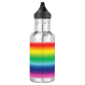 Stolz Regenbogenfarben lgbt lgbtq Edelstahlflasche (Rechts)