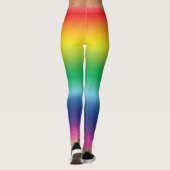 Stolz Regenbogenfarben lgbt lgbtq Leggings (Rückseite)